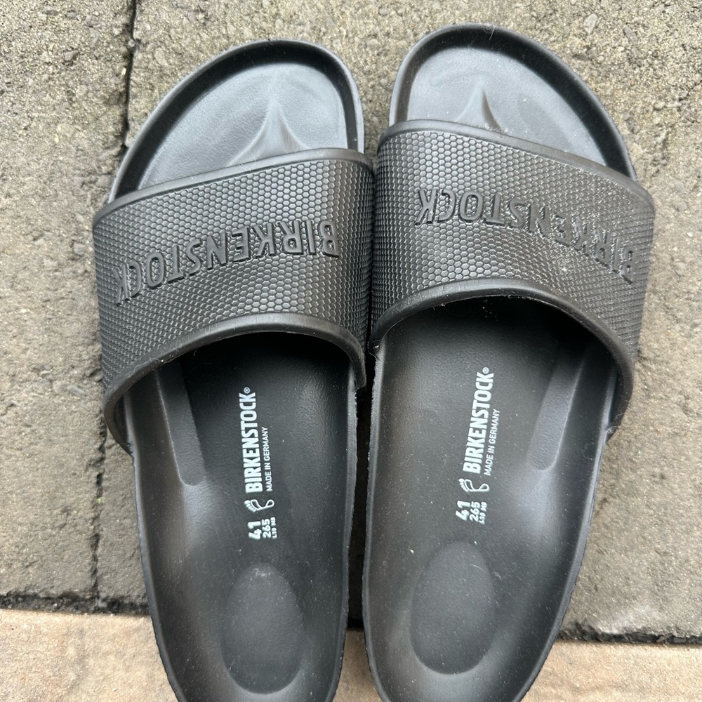 Birkenstock Black Slides